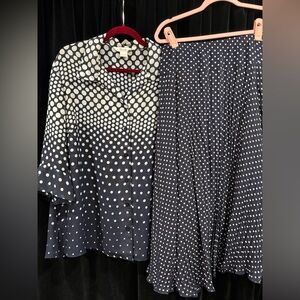 TanJay Skirt and Blouse